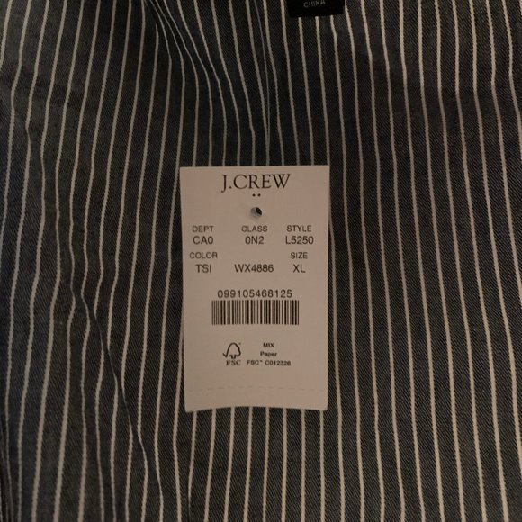 🚫SOLD J.Crew Tie Top - Picture 4 of 4